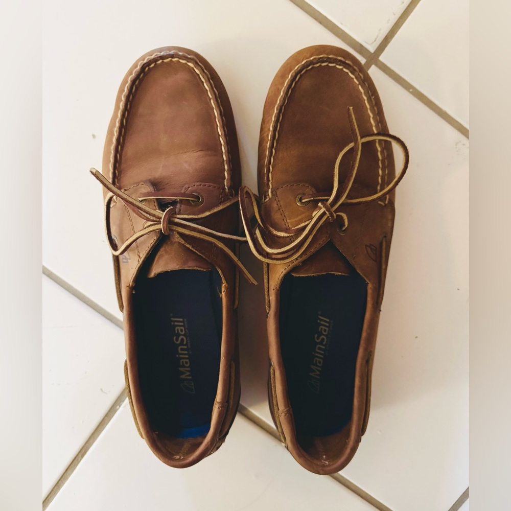 Mens Main Sail Brown shoes